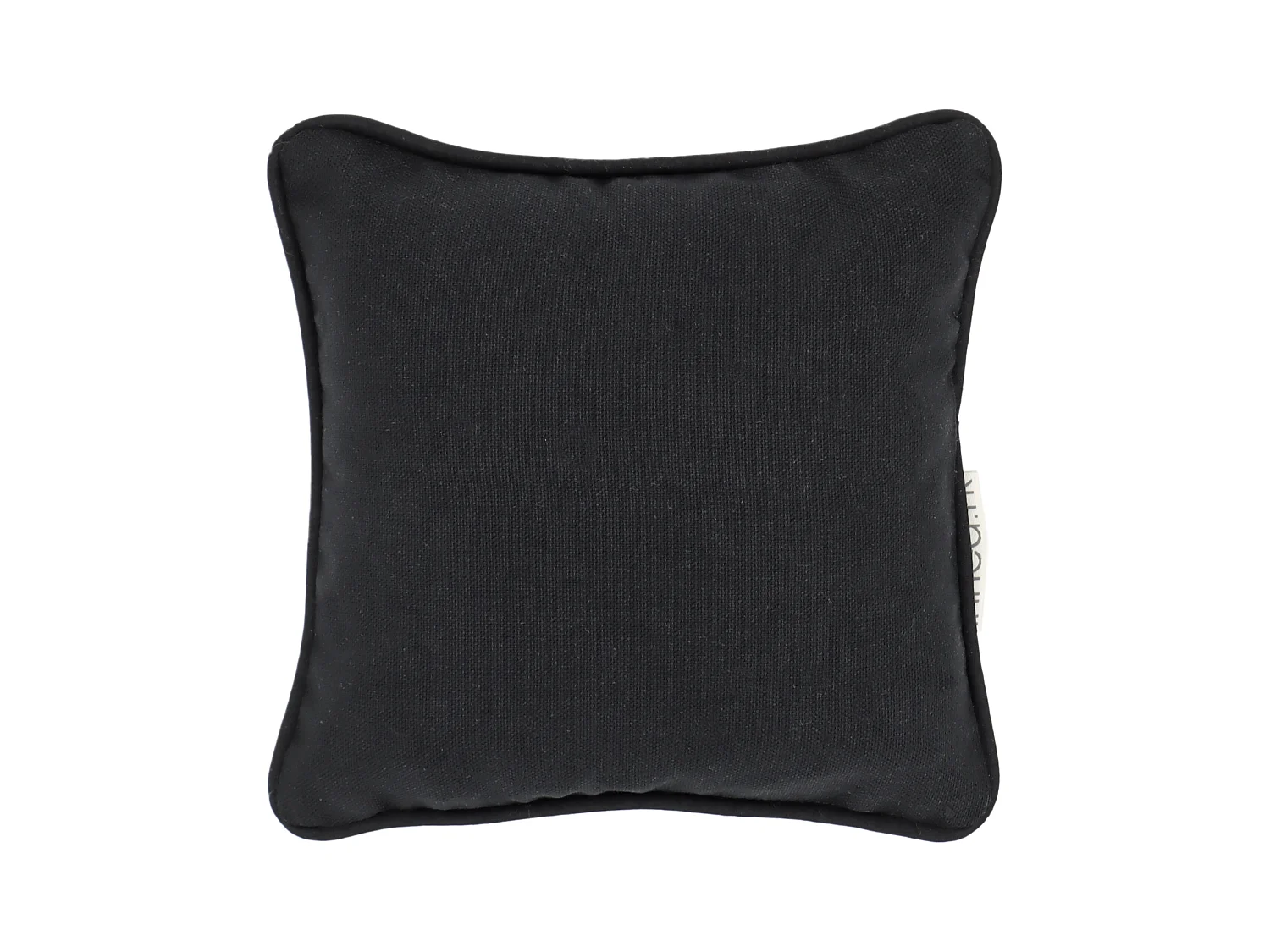 Housse de coussin 20x20 cm MONTSEGUR Noir