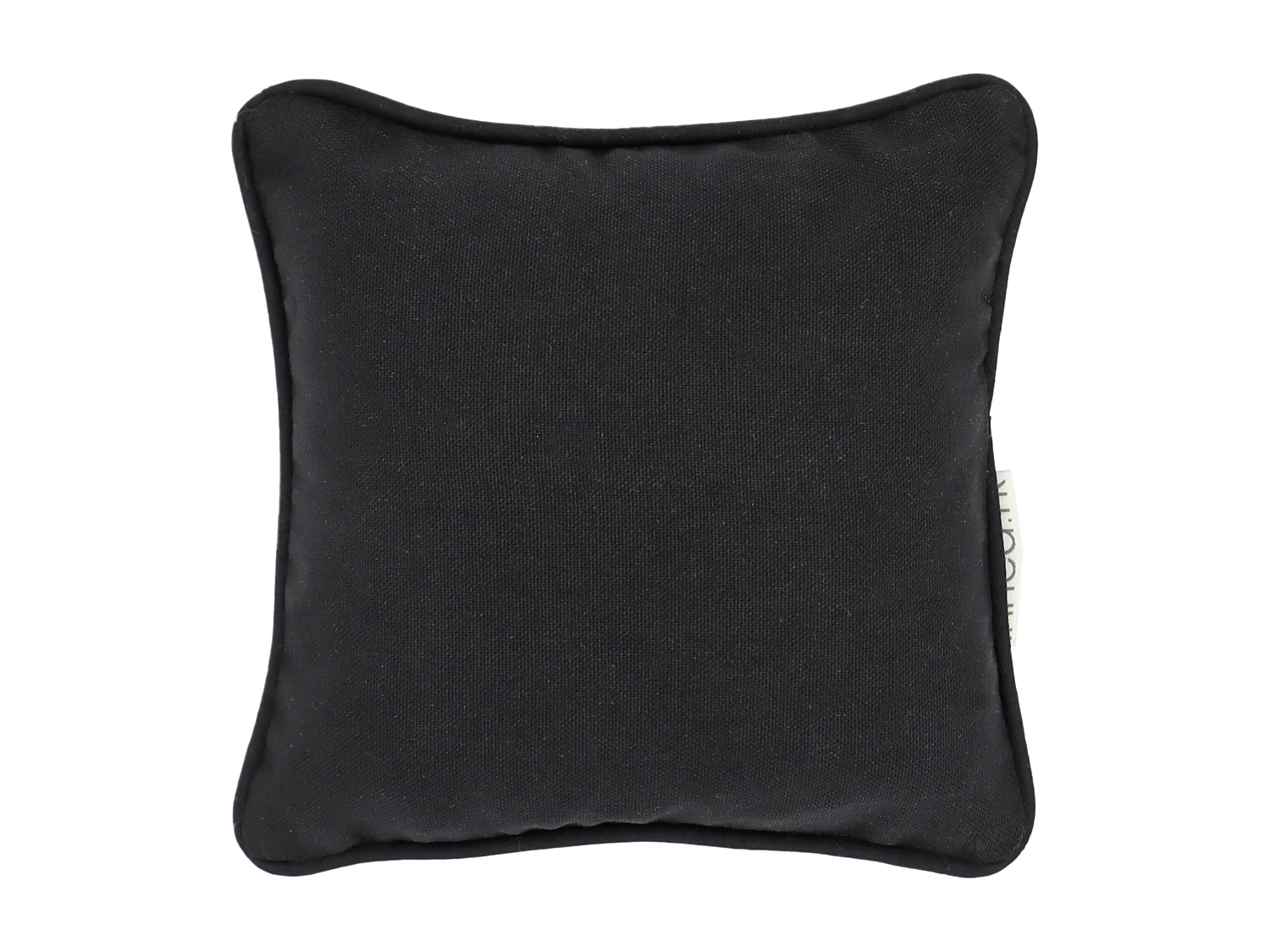 Housse de coussin 20x20 cm MONTSEGUR Noir
