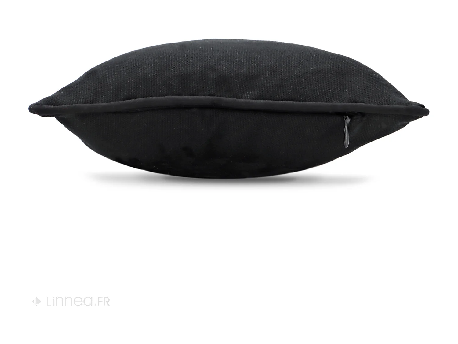 Housse de coussin 20x20 cm MONTSEGUR Noir