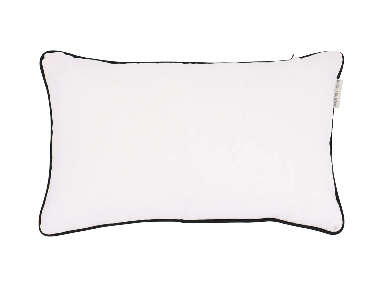 Housse de coussin 30x50 cm MONTSEGUR Blanc