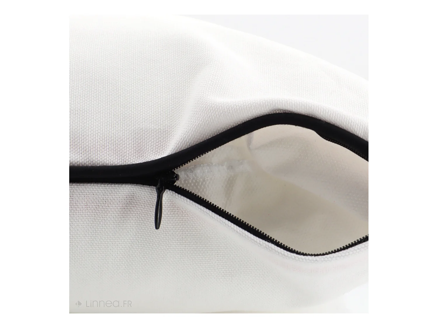 Housse de coussin 30x50 cm MONTSEGUR Blanc