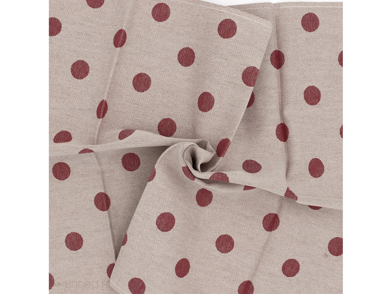 Lot de 2 torchons de cuisine toile 50x70 cm coton SPOT bordeaux