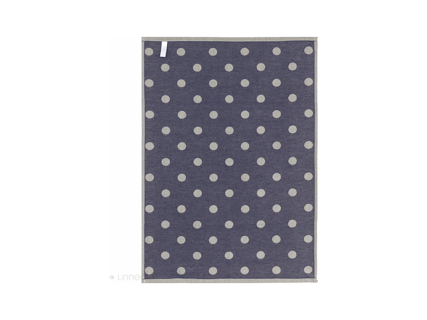 Lot de 2 torchons de cuisine toile 50x70 cm coton SPOT bleu
