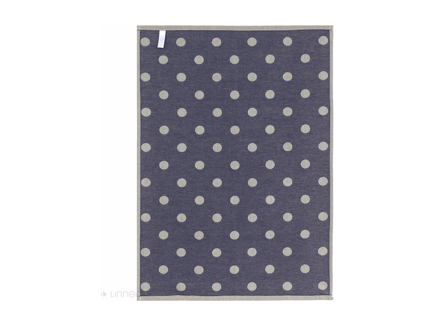 Lot de 2 torchons de cuisine toile 50x70 cm coton SPOT bleu