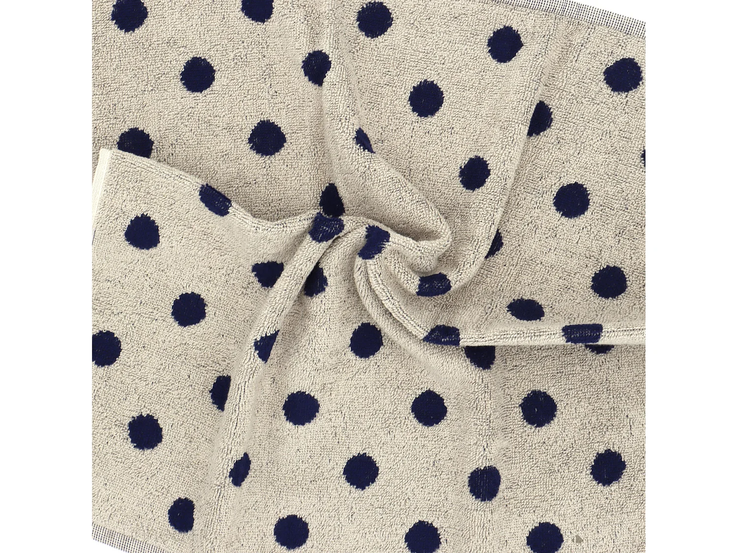 Lot de 2 torchons de cuisine éponge 50x50 cm coton SPOT bleu