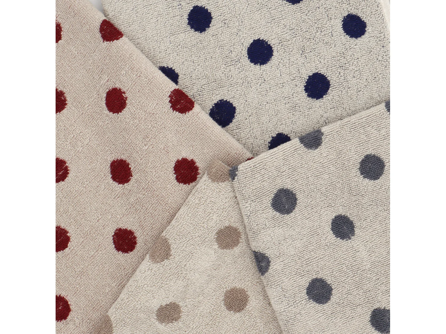 Lot de 2 torchons de cuisine éponge 50x50 cm coton SPOT bleu