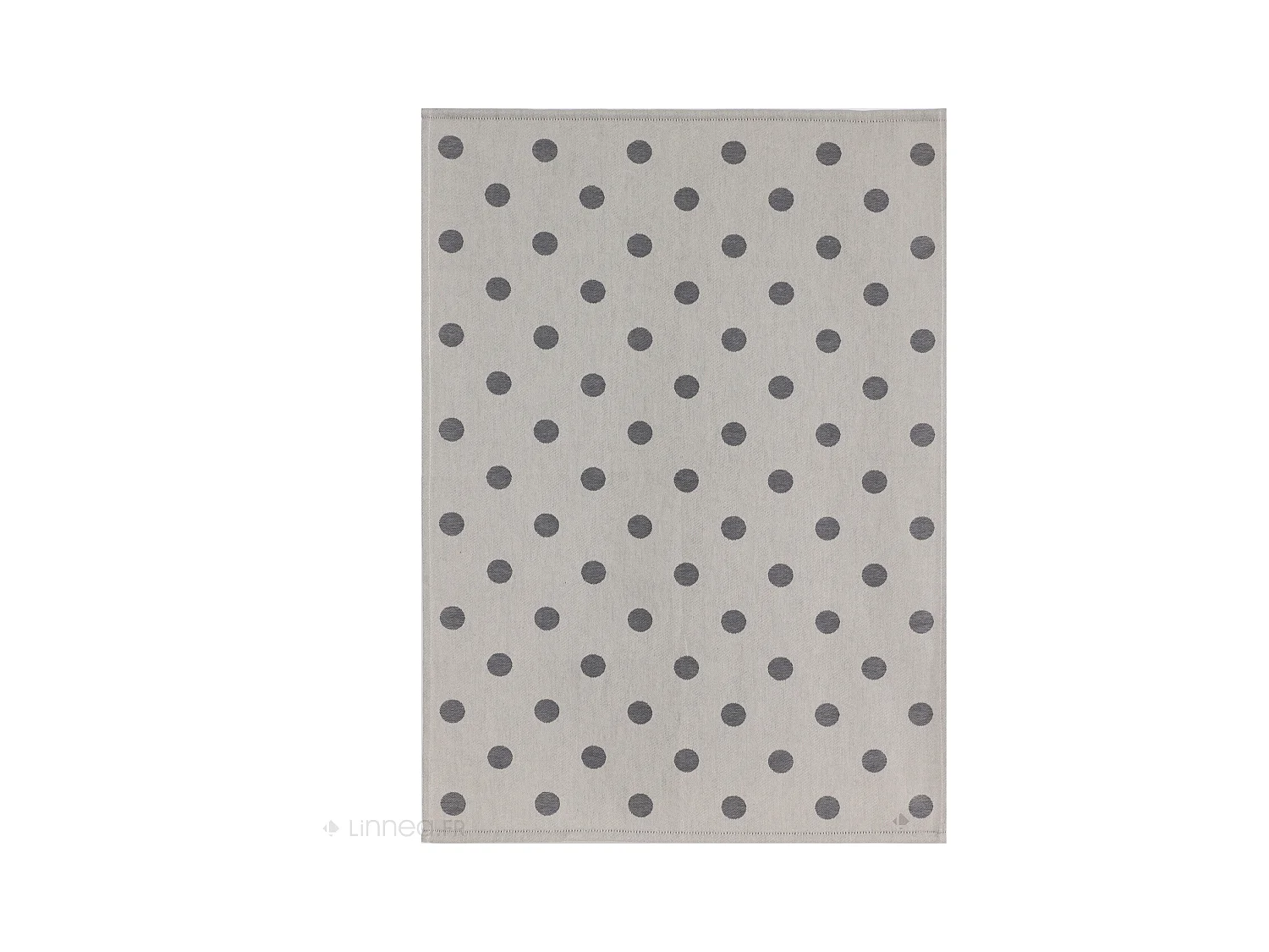 Lot de 2 torchons de cuisine toile 50x70 cm coton SPOT gris