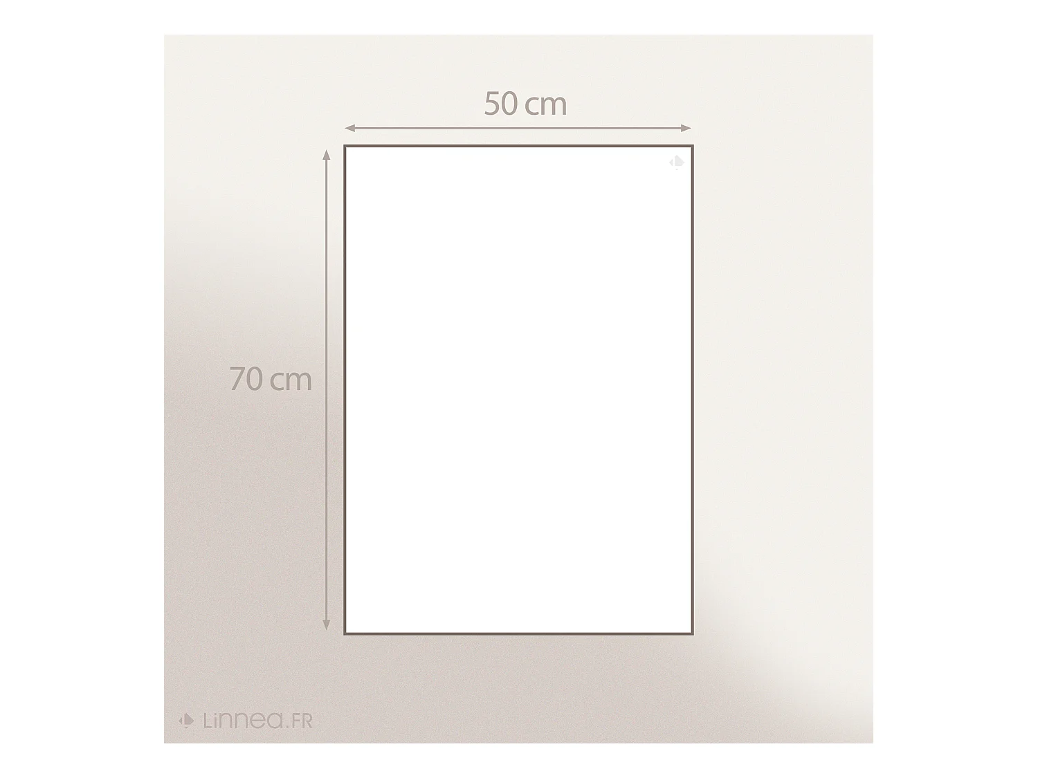 Lot de 2 torchons de cuisine toile 50x70 cm coton SPOT gris