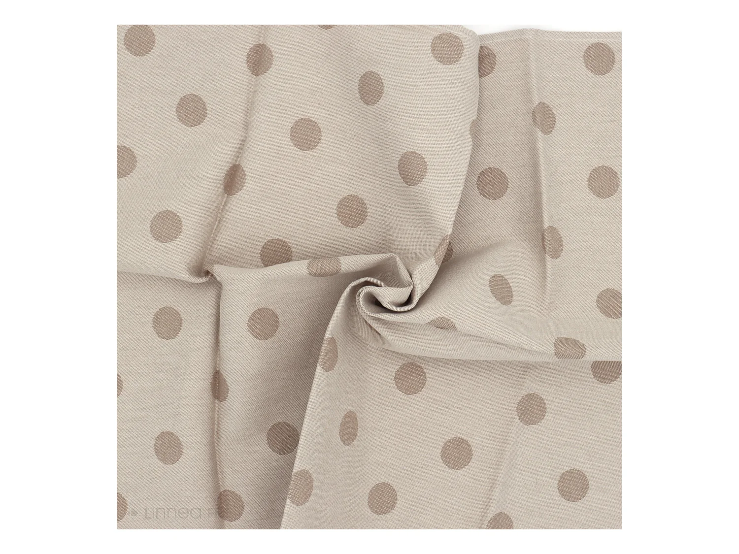 Lot de 2 torchons de cuisine toile 50x70 cm coton SPOT marron