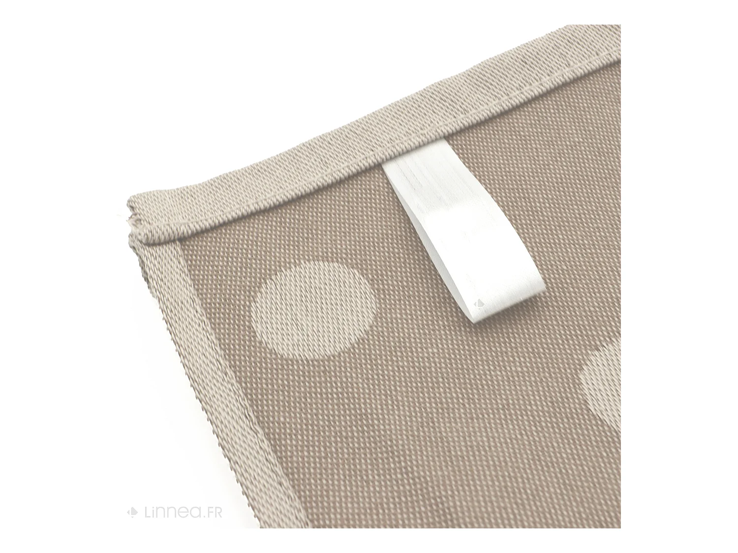 Lot de 2 torchons de cuisine toile 50x70 cm coton SPOT marron