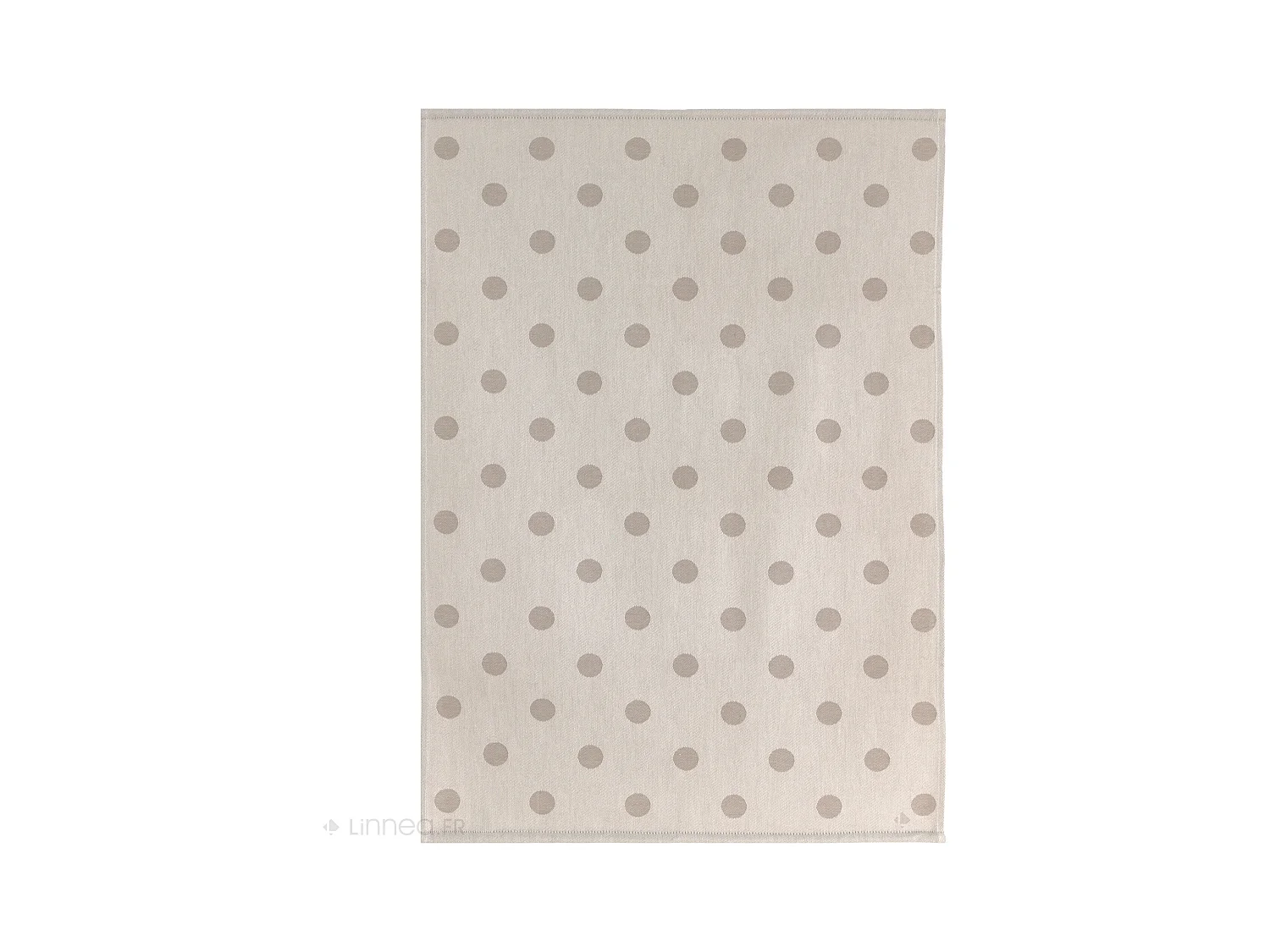 Lot de 2 torchons de cuisine toile 50x70 cm coton SPOT marron