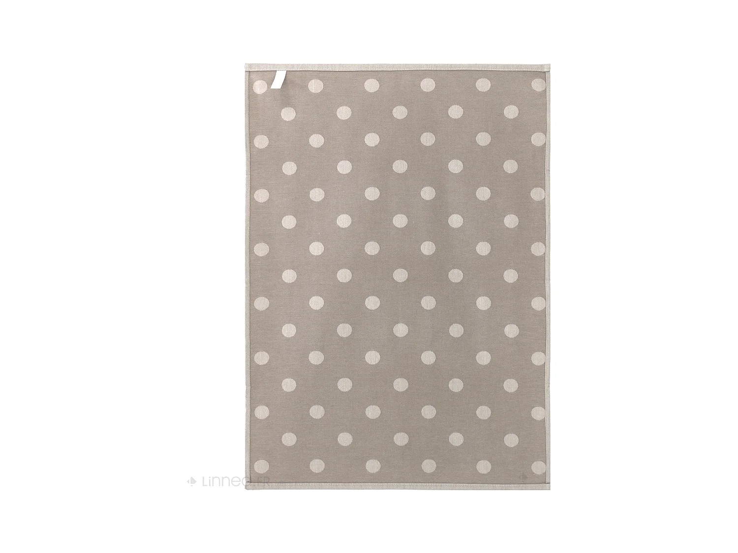 Lot de 2 torchons de cuisine toile 50x70 cm coton SPOT marron