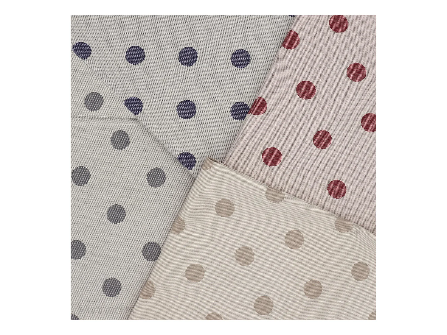 Lot de 2 torchons de cuisine toile 50x70 cm coton SPOT marron