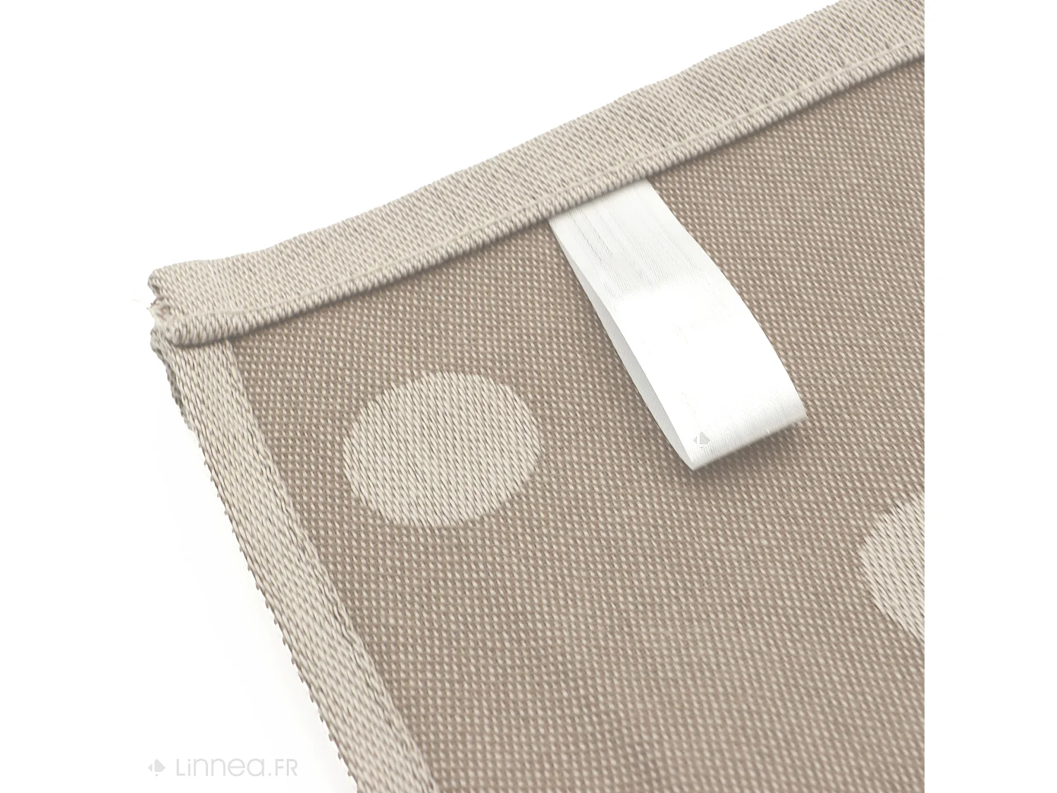 Lot de 2 torchons de cuisine toile 50x70 cm coton SPOT marron