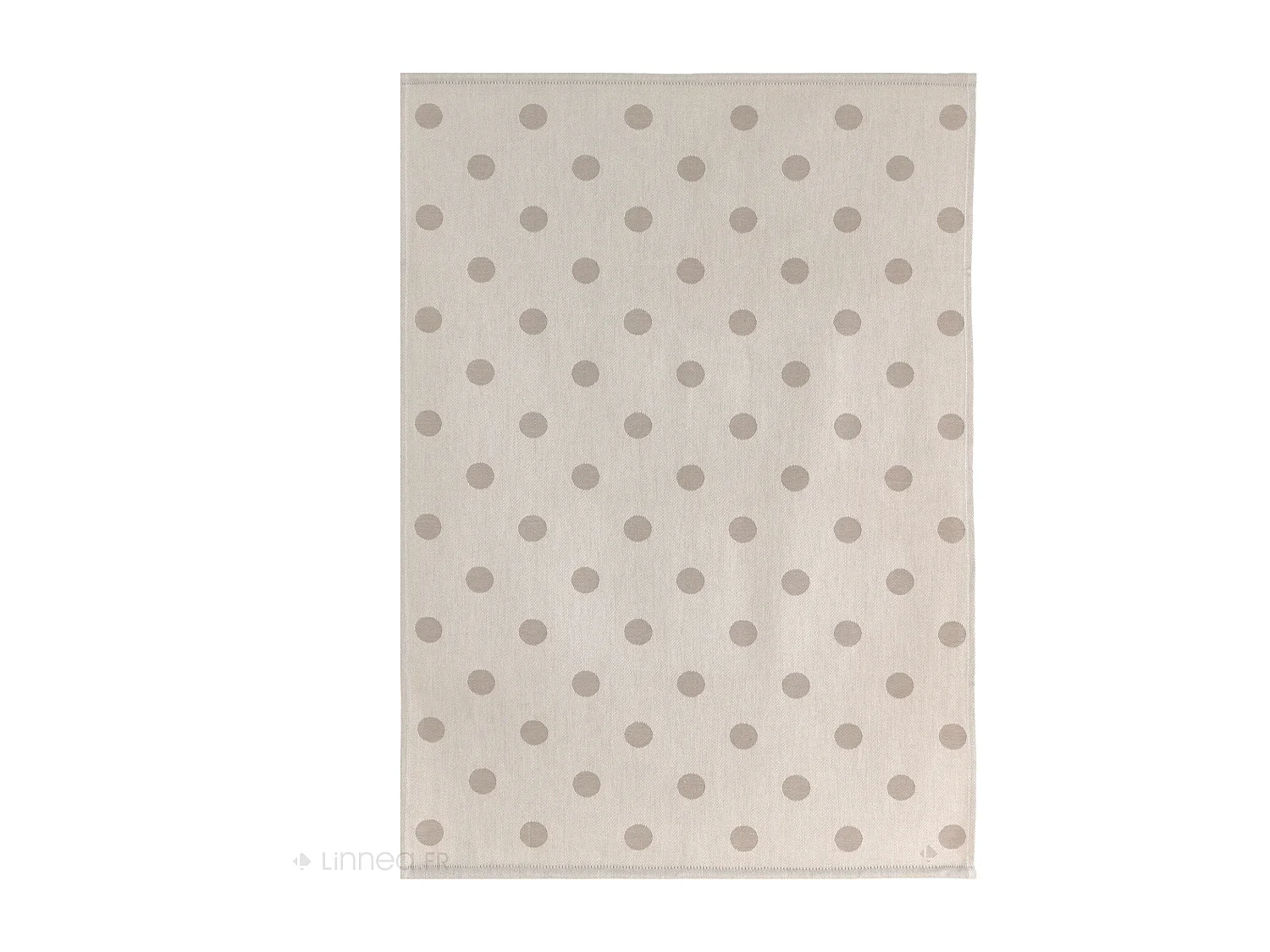 Lot de 2 torchons de cuisine toile 50x70 cm coton SPOT marron
