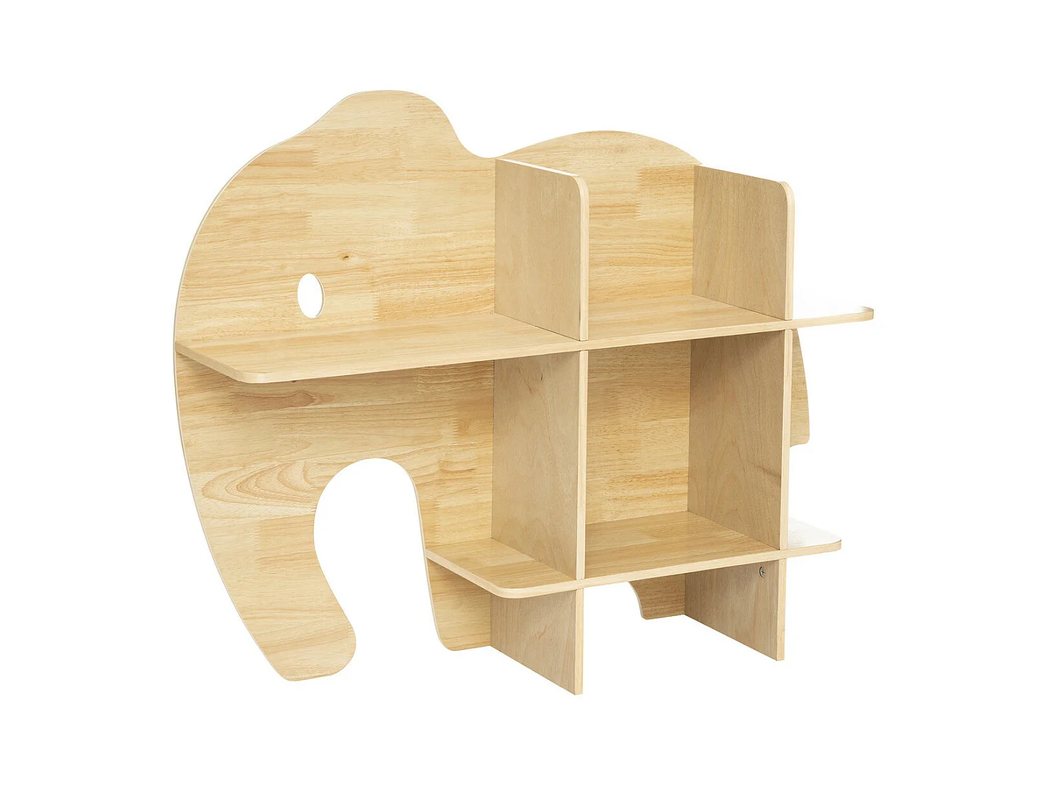 Étagère Murale Enfant "Éléphant" 98cm Beige