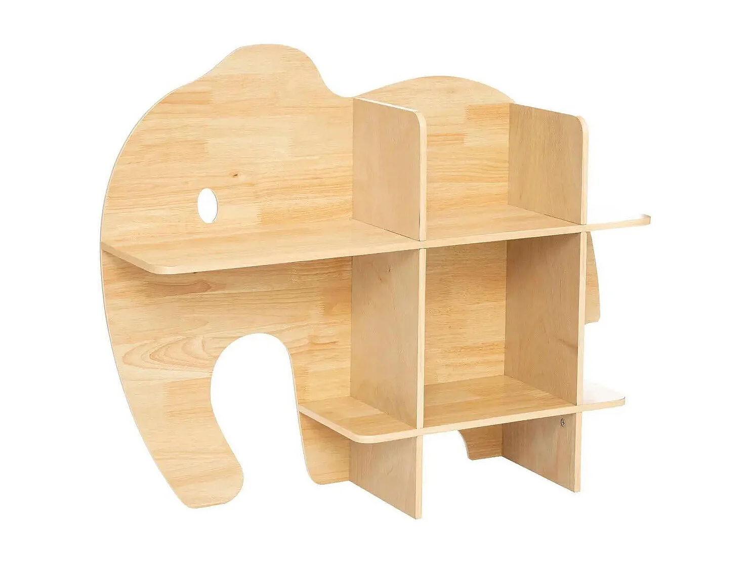 Étagère Murale Enfant "Éléphant" 98cm Beige