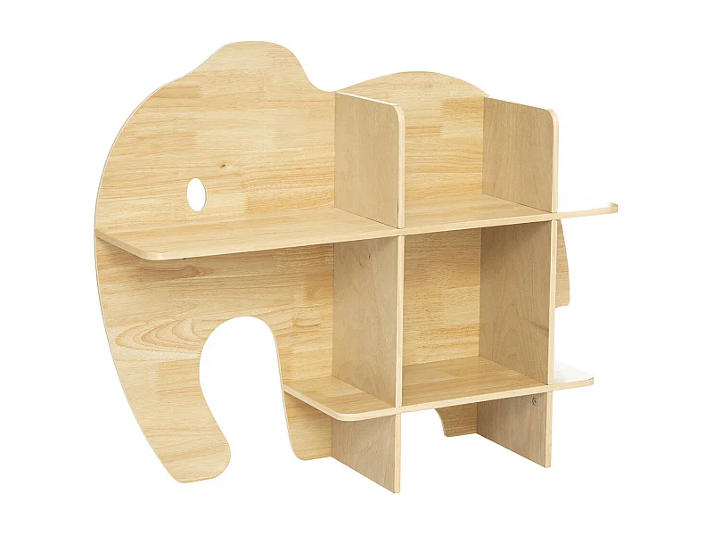 Étagère Murale Enfant "Éléphant" 98cm Beige