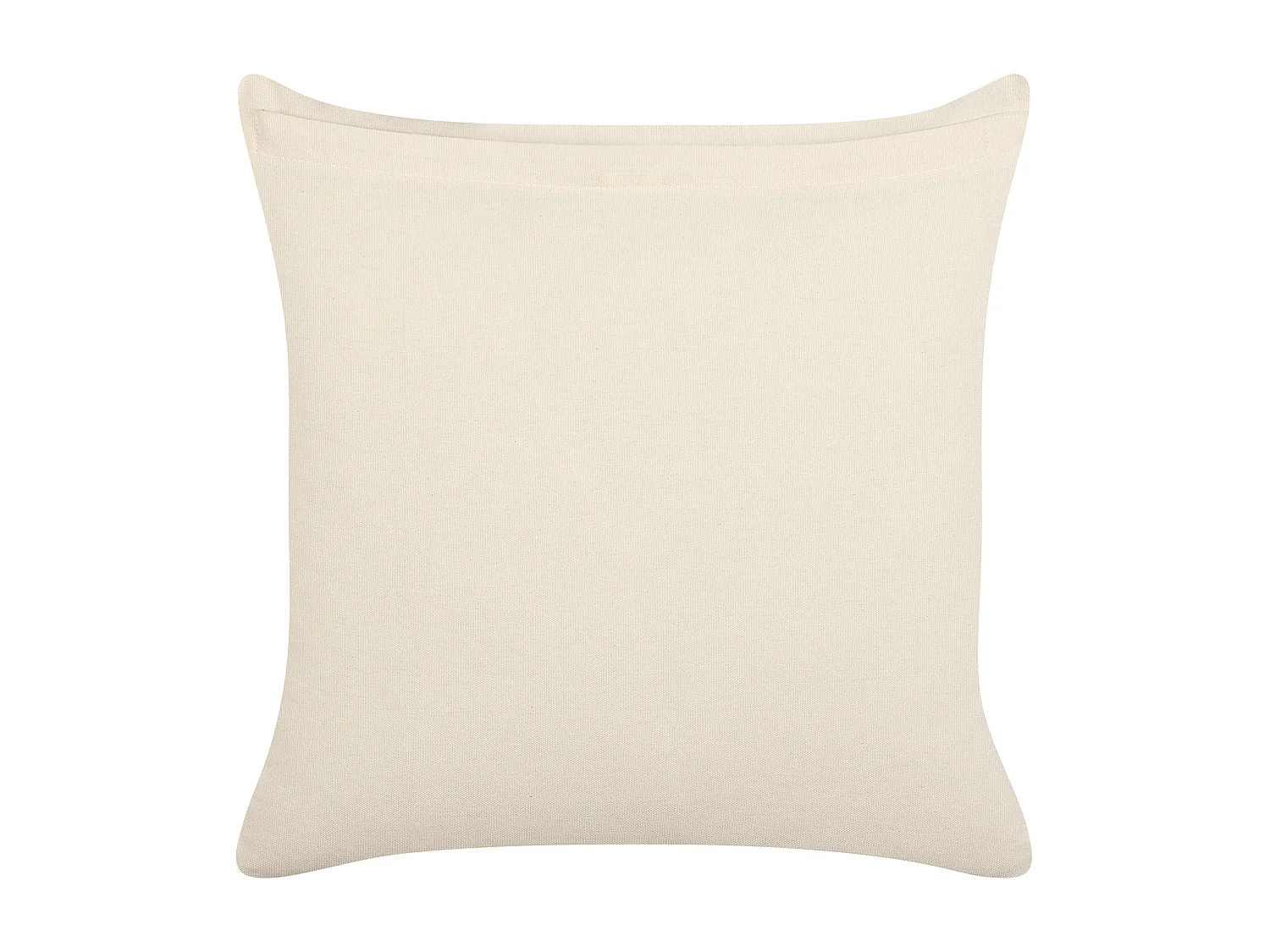 Dekokissen mit Füllung Streifenmuster Baumwolle beige / schwarz 45x45 cm Abies