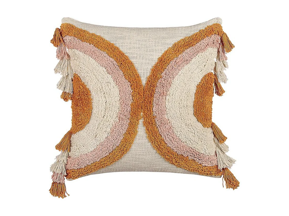 Sierkussen LABLAB Katoen 45 x 45 cm Multicolor Geometrisch patroon