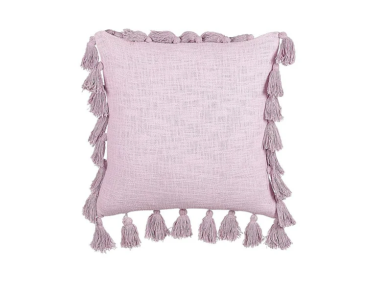 Coussin LYNCHIS Coton 45 x 45 cm Rose