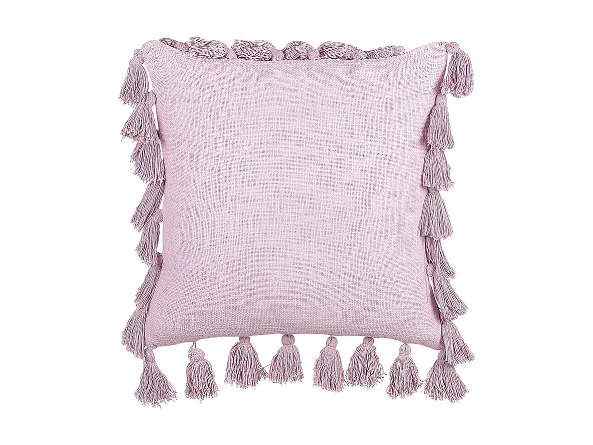 Coussin LYNCHIS Coton 45 x 45 cm Rose