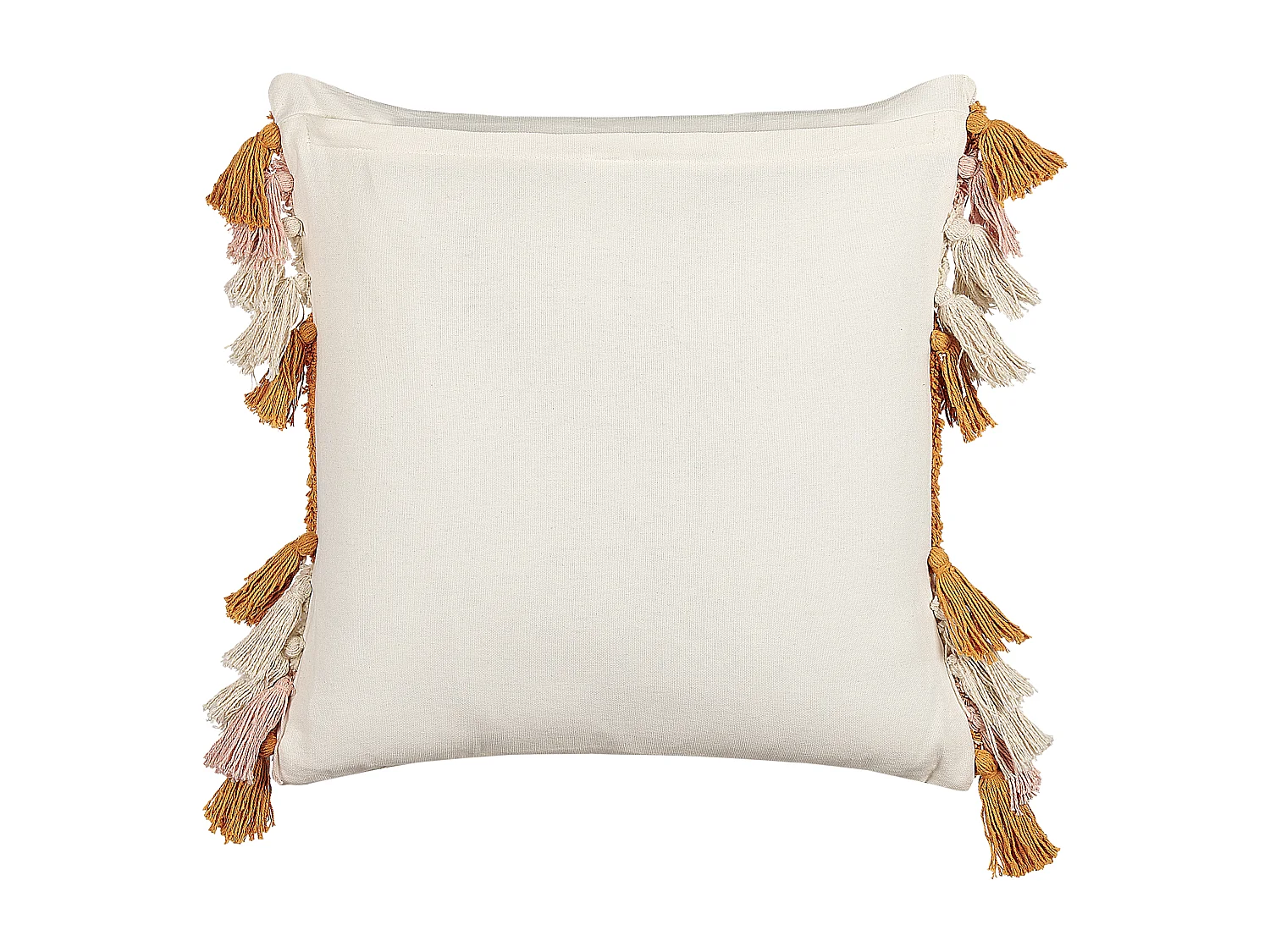 Lot de 2 coussins décoratifs LABLAB Coton 45 x 45 cm Multicolore Motif géométrique