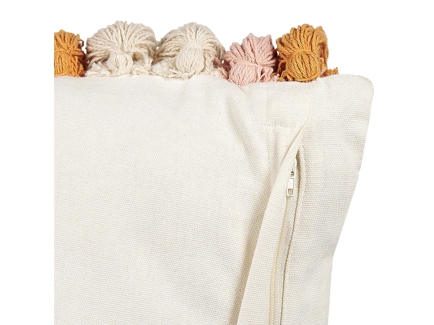 Lot de 2 coussins décoratifs LABLAB Coton 45 x 45 cm Multicolore Motif géométrique