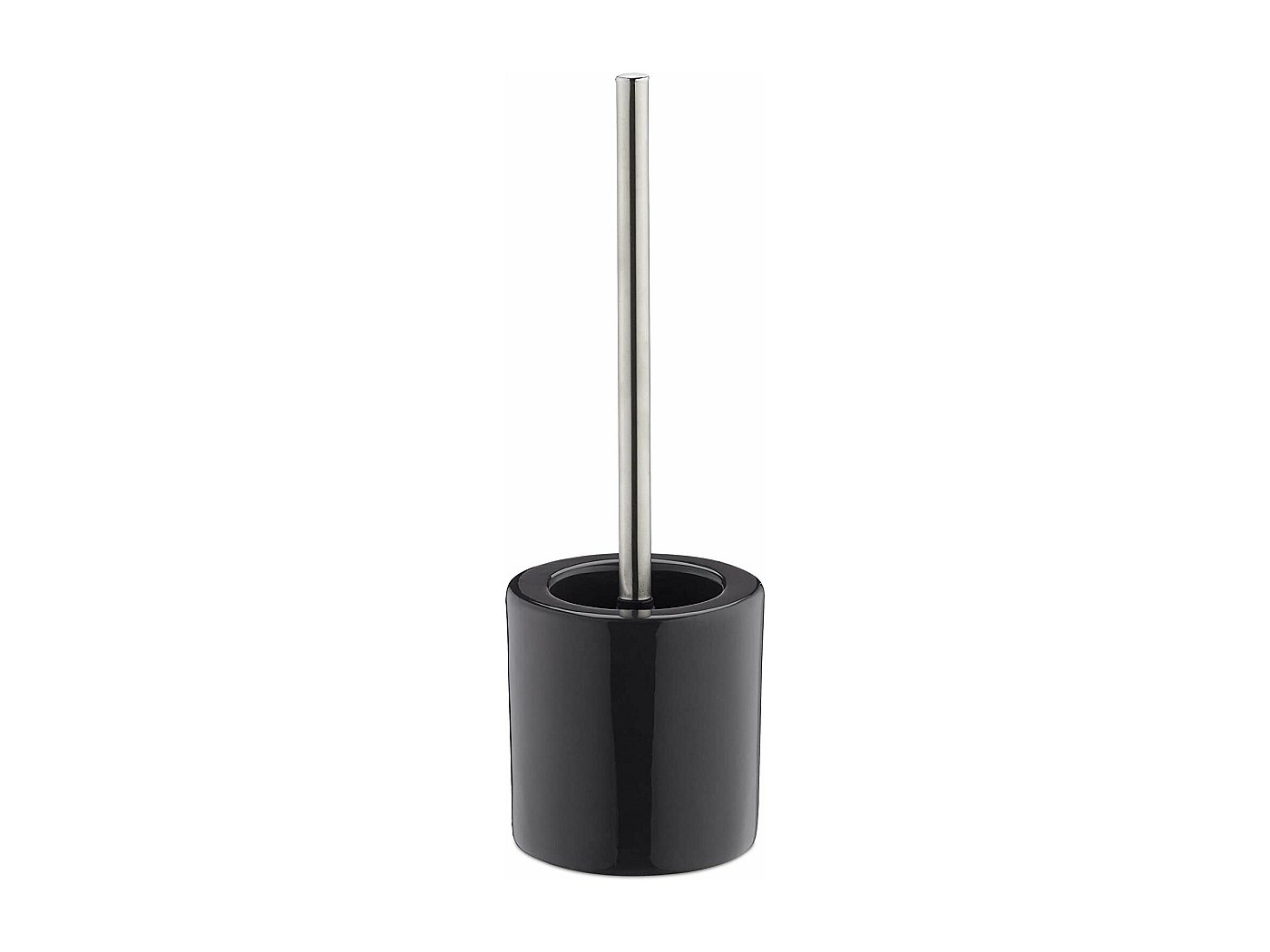 Porta Scopino In Ceramica E Legno – Serie Twin, Colore Sabbia, Design Moderno Per Cucina