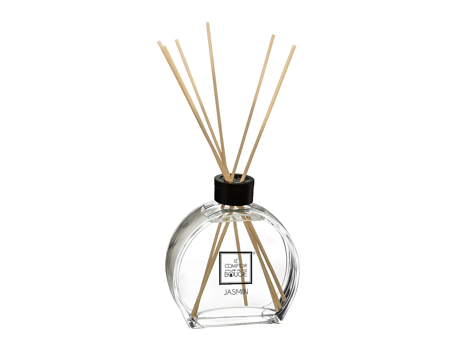 Diffuseur de parfum Jasmin 100 ml avec 6 Bâtonnets