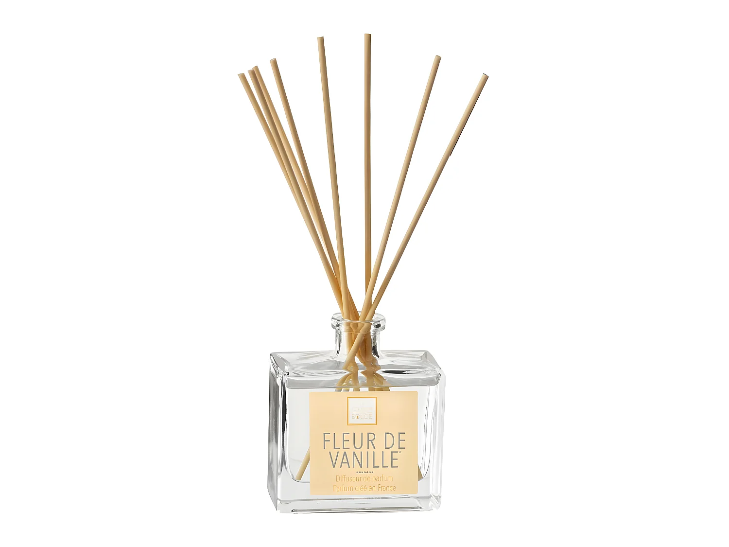 Diffuseur de parfum Fleur de vanille 160 ml avec 8 Bâtonnets