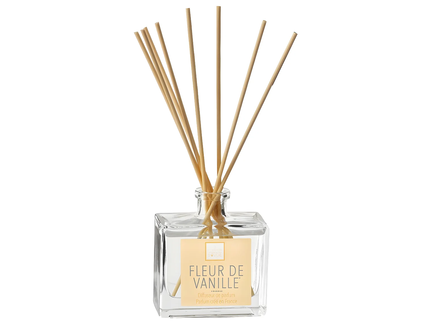 Diffuseur de parfum Fleur de vanille 160 ml avec 8 Bâtonnets