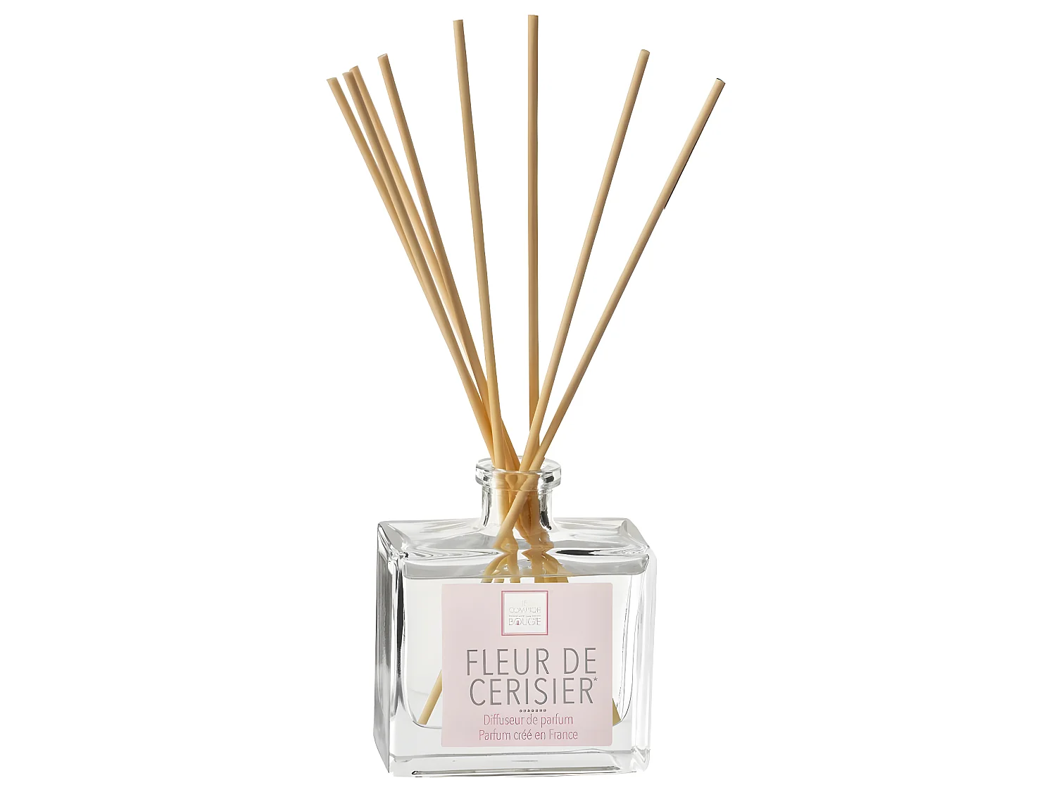 Diffuseur de parfum Fleur de cerisier 160 ml avec 8 Bâtonnets