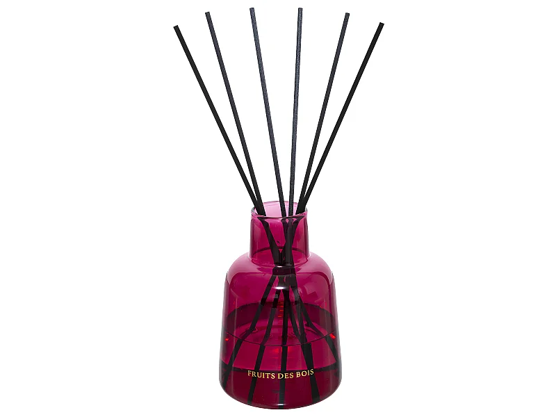 Diffuseur de parfum Fruits des bois 250 ml avec 6 bâtonnets