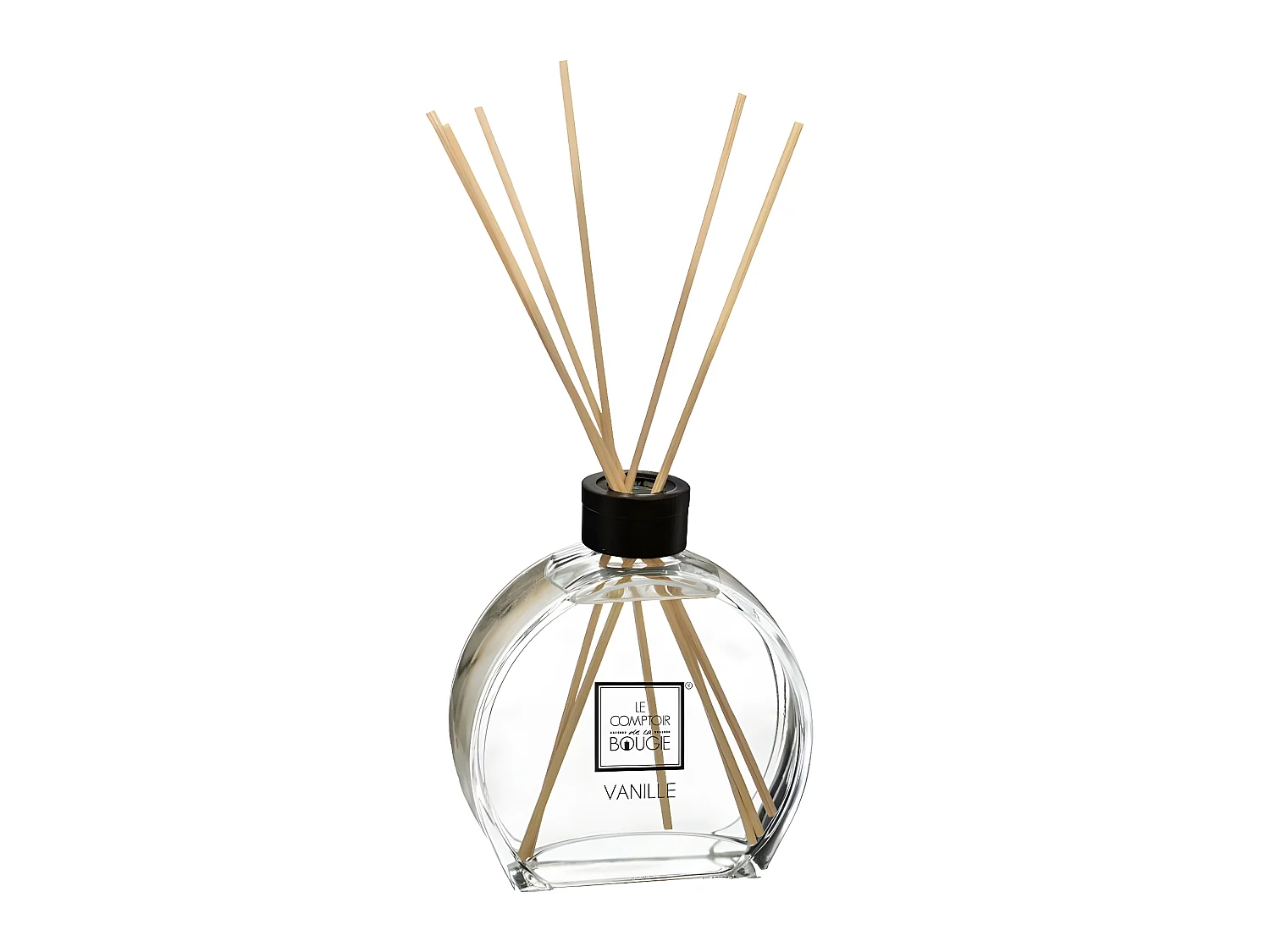 Diffuseur de parfum Vanille 100 ml avec 6 Bâtonnets