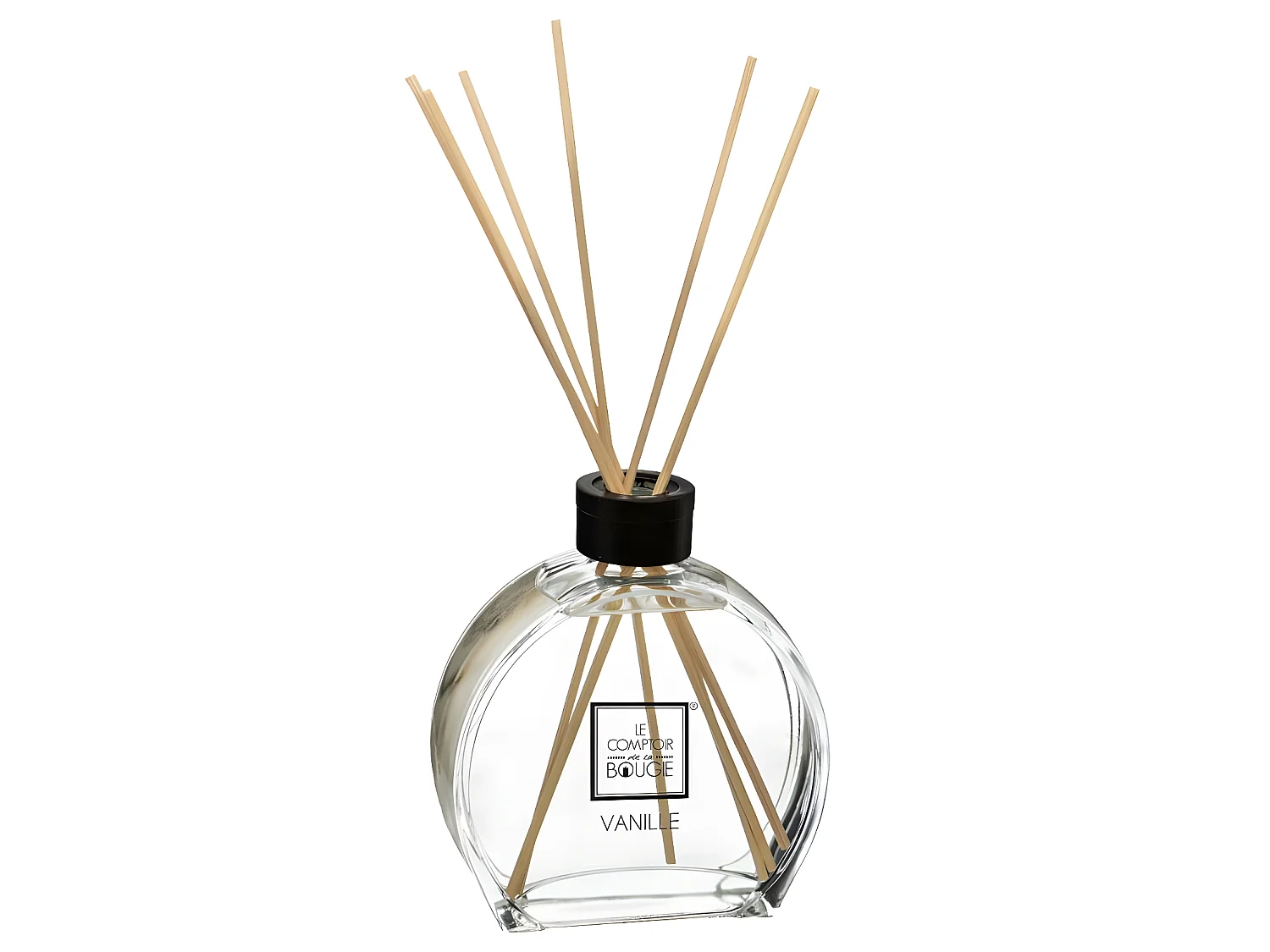 Diffuseur de parfum Vanille 100 ml avec 6 Bâtonnets