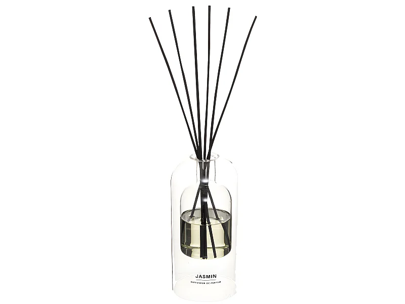 Diffuseur de Parfum Jasmin 150 ml avec 6 Bâtonnets