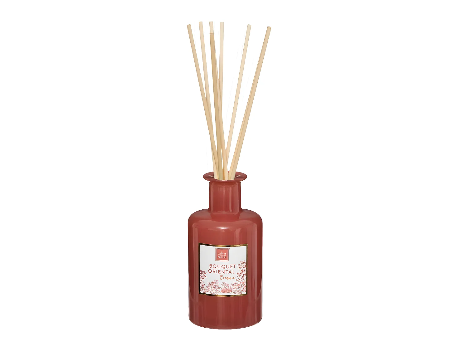 Diffuseur de parfum Bouquet Oriental 200 ml avec 8 Bâtonnets en rotin