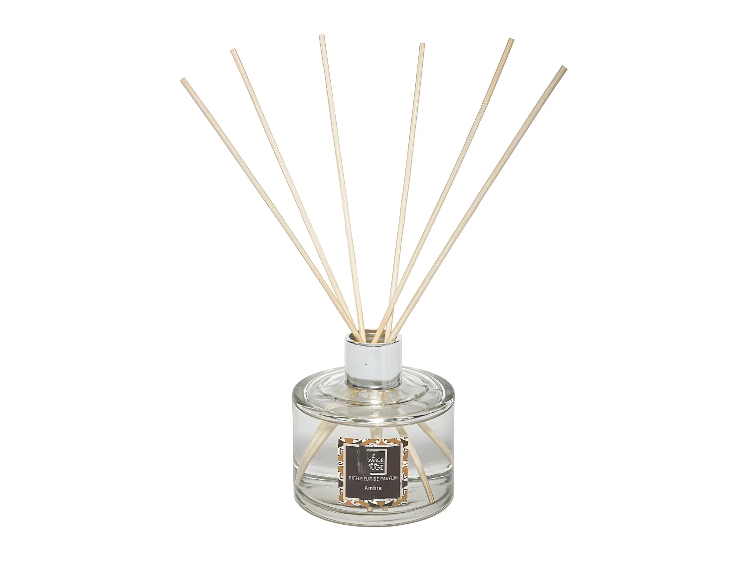 Diffuseur de parfum Ambre 200 ml avec 6 Bâtonnets