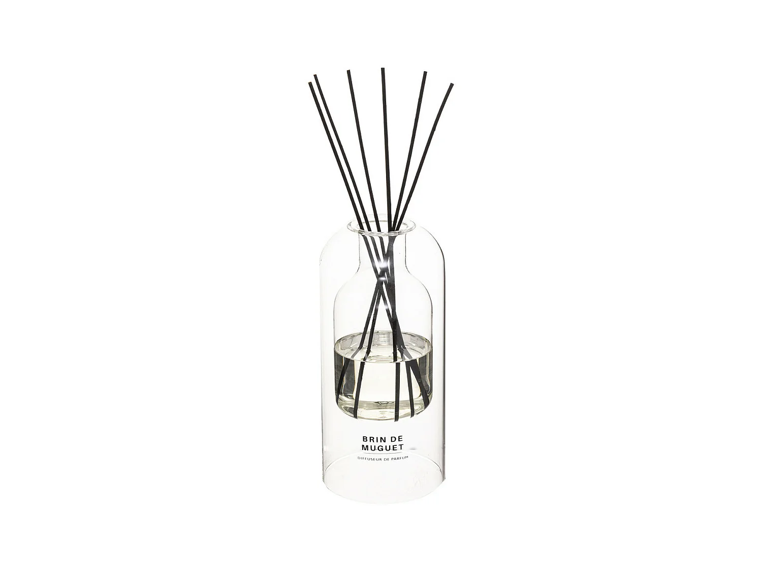 Diffuseur de Parfum Brin de muguet 500 ml avec 6 Bâtonnets