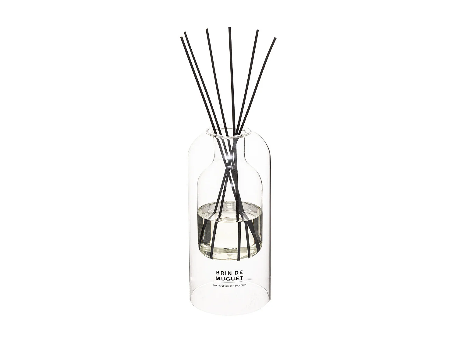 Diffuseur de Parfum Brin de muguet 500 ml avec 6 Bâtonnets