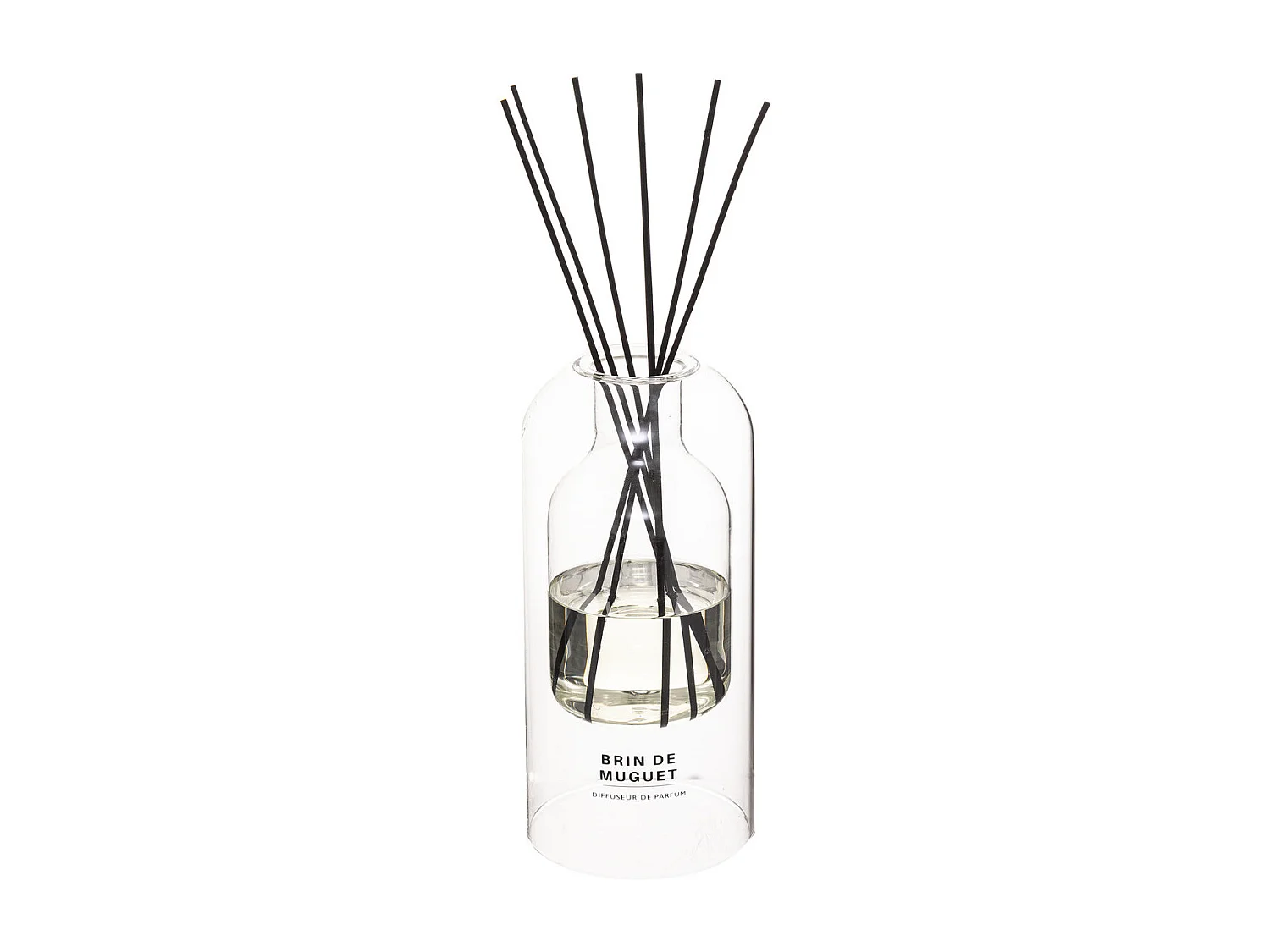 Diffuseur de Parfum Brin de muguet 500 ml avec 6 Bâtonnets