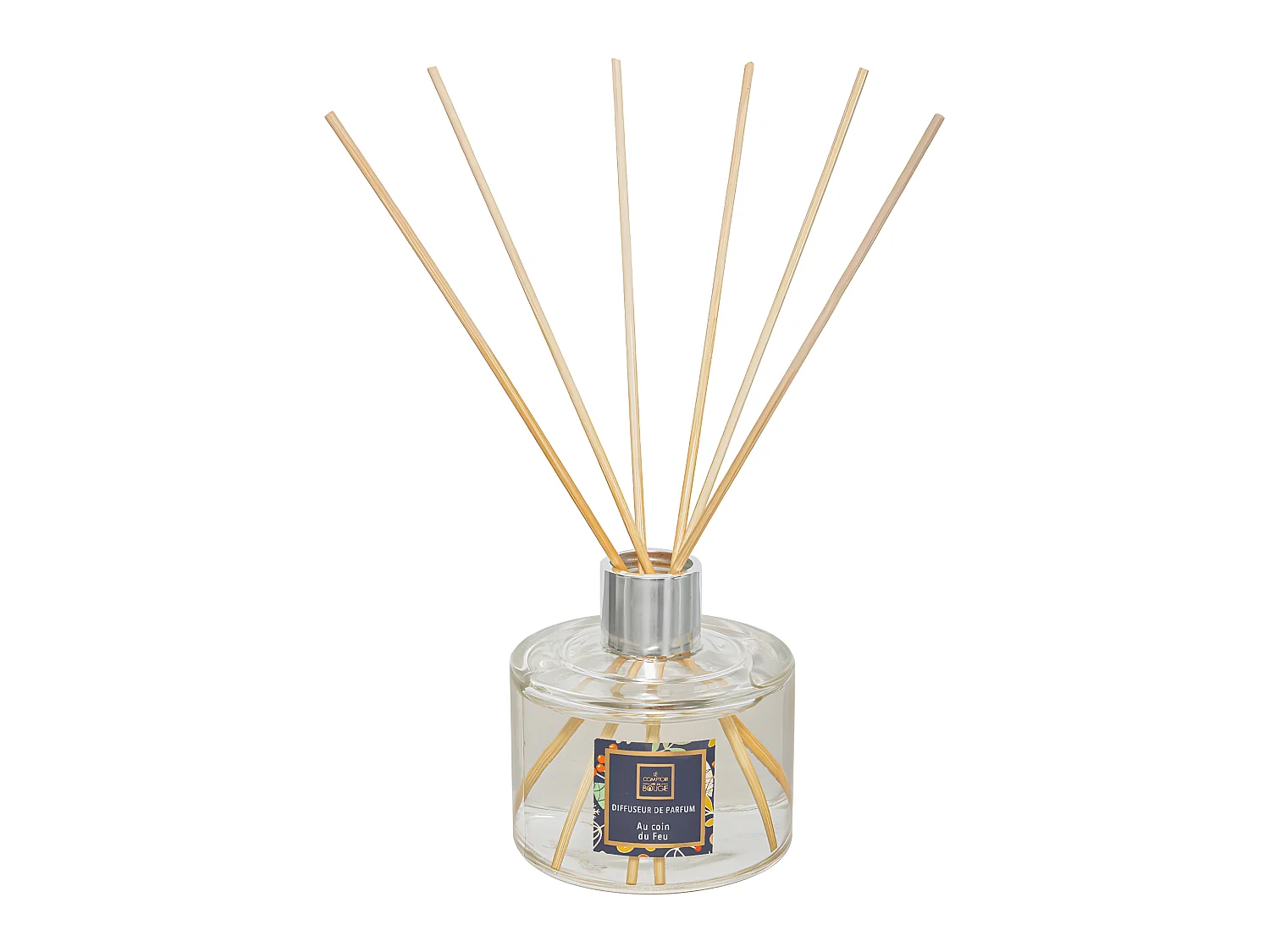 Diffuseur de parfum Au coin du feu 200 ml avec 6 Bâtonnets