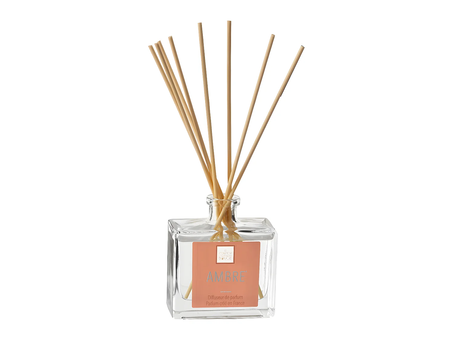 Diffuseur de parfum Ambre 160 ml avec 8 Bâtonnets