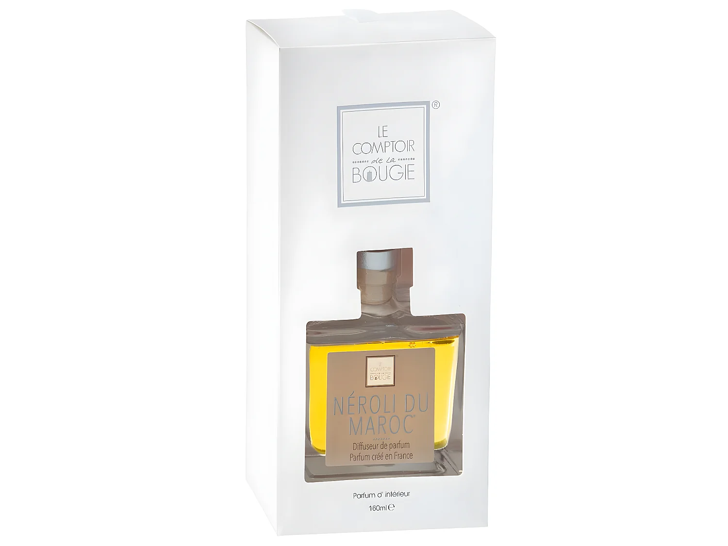 Diffuseur de parfum Neroli 160 ml avec 8 Bâtonnets