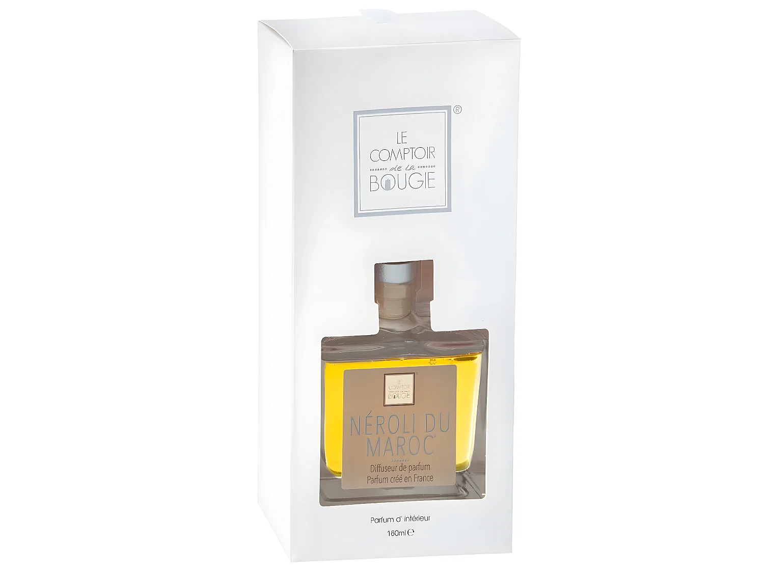 Diffuseur de parfum Neroli 160 ml avec 8 Bâtonnets