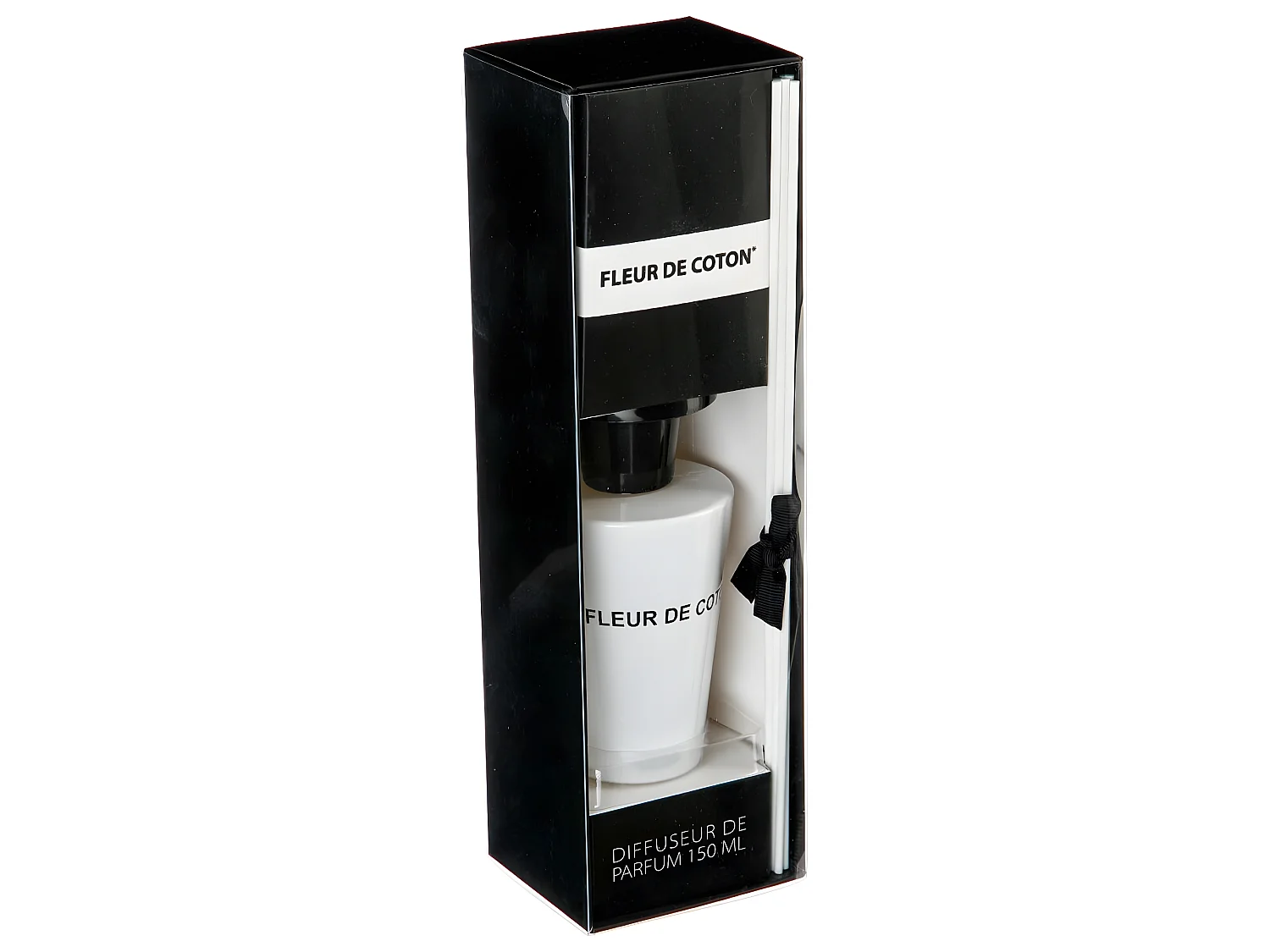 Diffuseur de parfum Fleur de Coton 150 ml avec 6 Bâtonnets