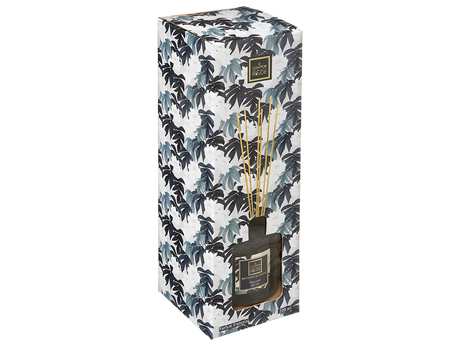 Diffuseur de parfum Douceur de lin 200 ml avec 6 Bâtonnets