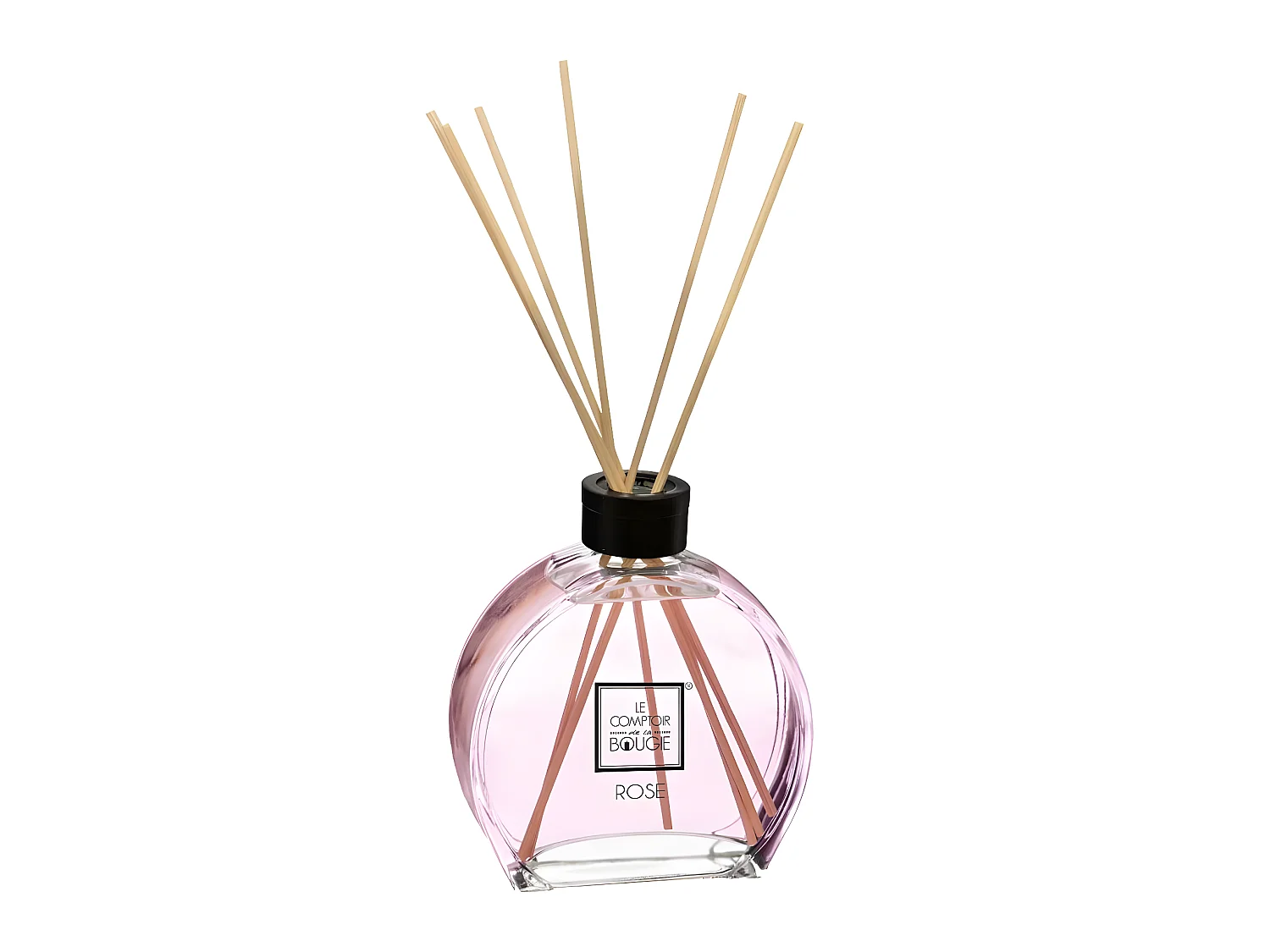 Diffuseur de parfum Rose 100 ml avec 6 Bâtonnets