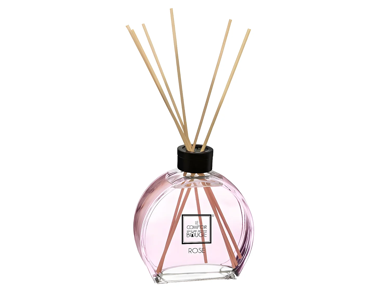 Diffuseur de parfum Rose 50 ml avec 6 Bâtonnets
